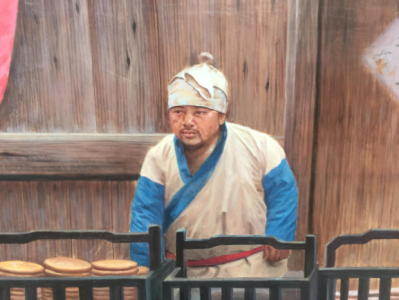 古鎮(zhèn)墻繪