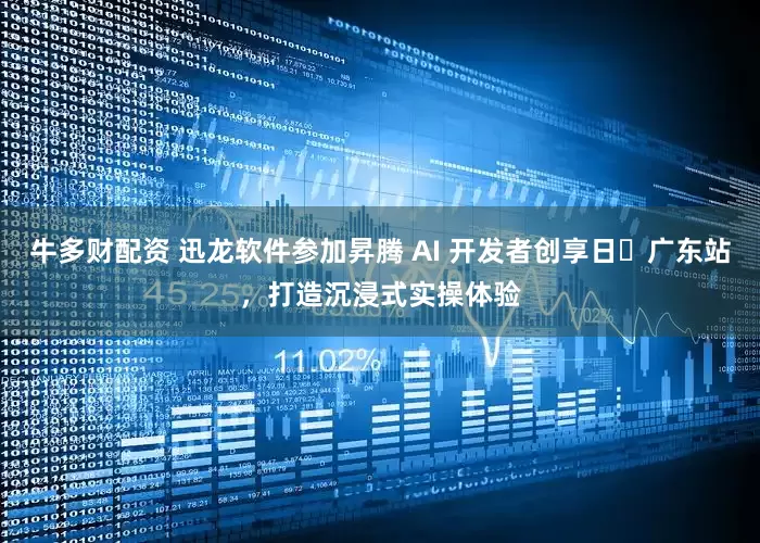 牛多財配資 迅龍軟件參加昇騰 AI 開發(fā)者創(chuàng)享日?廣東站，打造沉浸式實操體驗